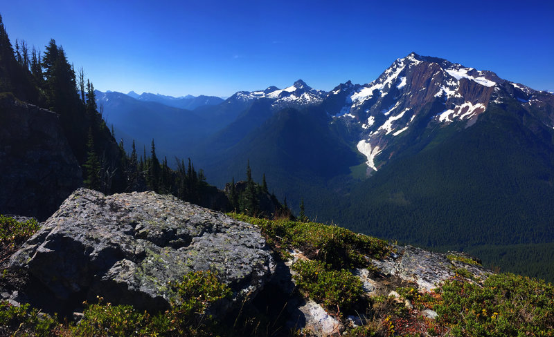 Jack Mountain on the trail between Devil's Dome and Ross Lake