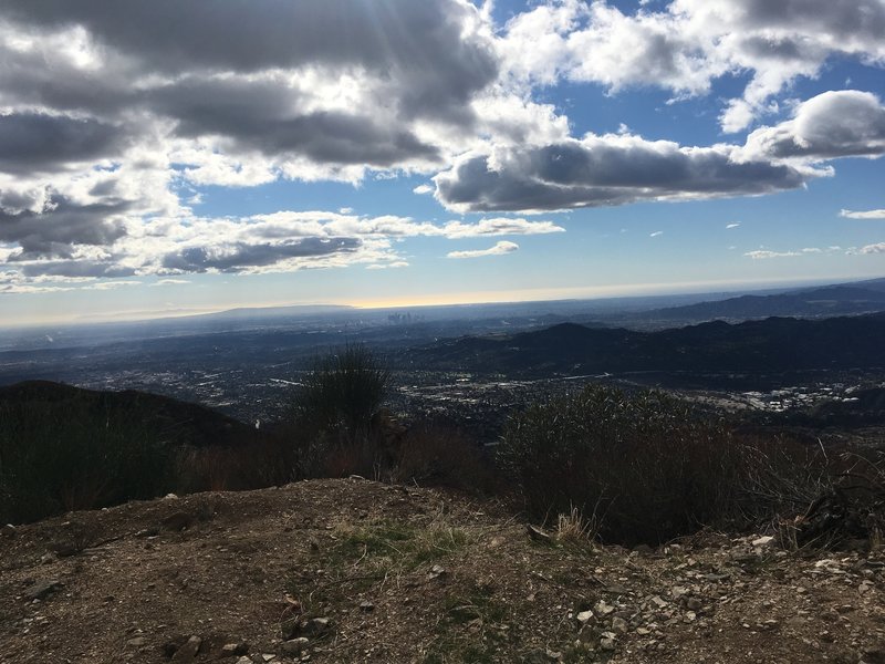 Clear views of Palos Verdes and Catalina Island