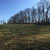 A trail through a meadow in Marshall Bridge Preserve Trail