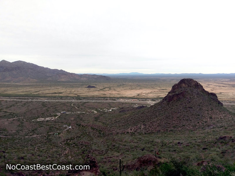 View along the Hunter Trail