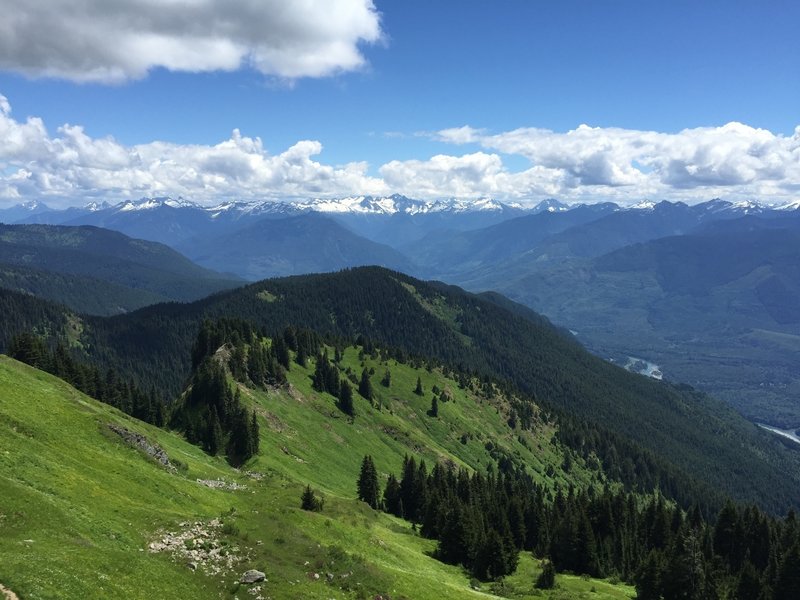 View from the top of Sauk Mt