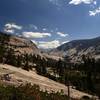 Looking up the Echo Valley toward Merced Lake