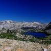 Vogelsang Lake from Vogelsang Pass