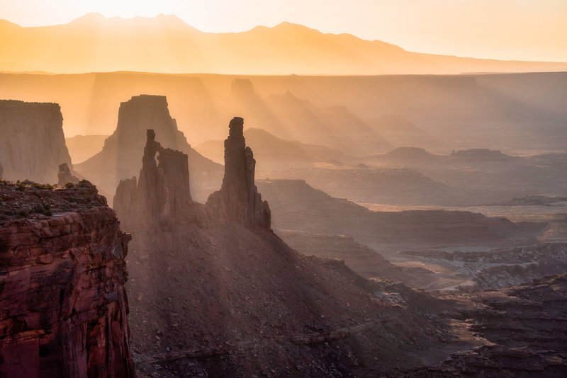 Washerwoman Arch From the Mesa Arch Trail