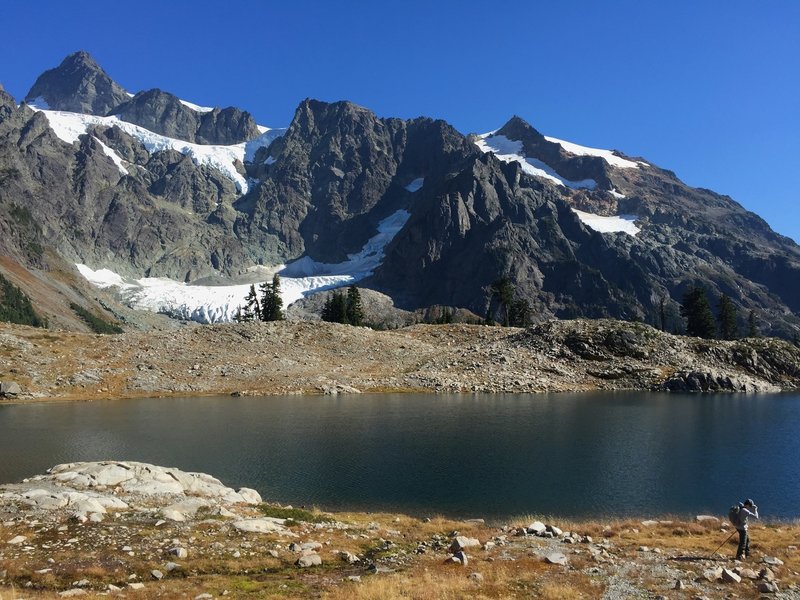 Mt Shuksan and Lake Ann