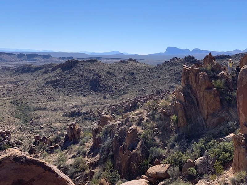 View from balanced rock.