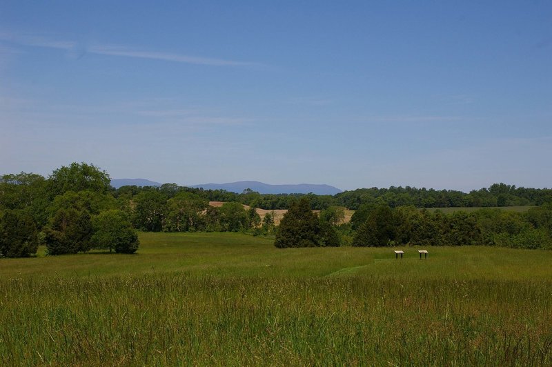 View from Buford's Knoll looking west.