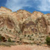 Towards the southwestern trailhead of Grand Wash, the canyon is wide but nonetheless very impressive