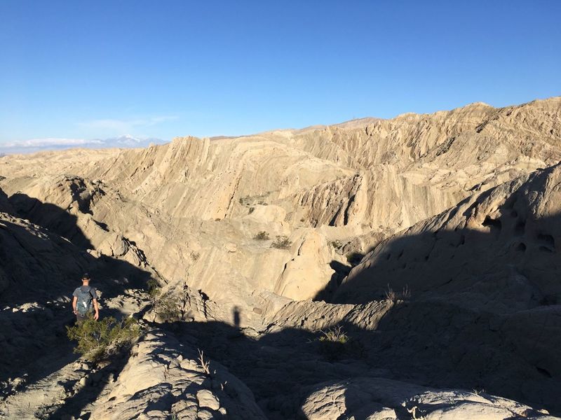 Interesting rock formations on this part of the hike