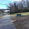 Crossing Western Blvd to continue the Greenway