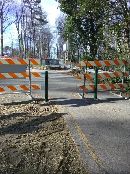 Construction, Trail still open