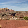 Red soil as Bell Canyon enters Sinbad Country