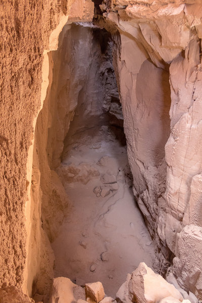 Goblin's Lair - a very big and deep cave. The trail down is very steep, caution advised.