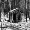 Old Privy off Hoosic Tunnel Loop Trail.