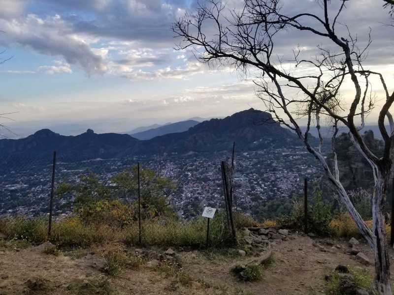 Lookout at the top