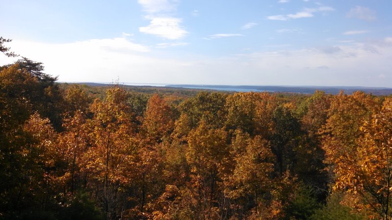 View from Pete Bond Scenic Overlook