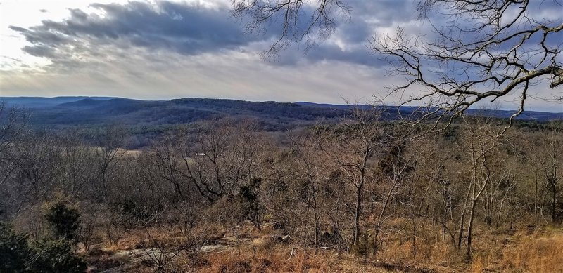 The view from the top of High Knob