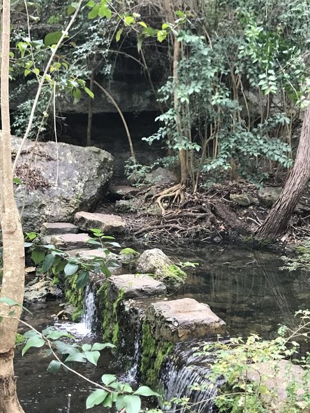 Stream crossing.