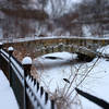 Bridge 1 at the base of Minnehaha Falls makes for a prime spot for viewing the falls.