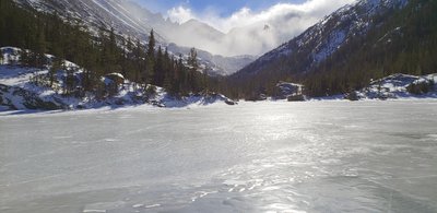 Mills Lake looking south towards Black Lake