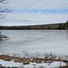 York Lake in winter