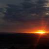 Sunset above Willard Bay