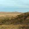 Looking east-northeast out across the prairie and Wichita Montains from Elk Mountain Trail in mid February.