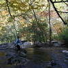 One of many creek crossings!