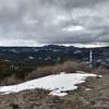 Looking out from the summit of Bear Mountain.