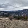 Looking out from the summit of Bear Mountain.