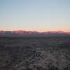 View from the base of Amboy Crater.