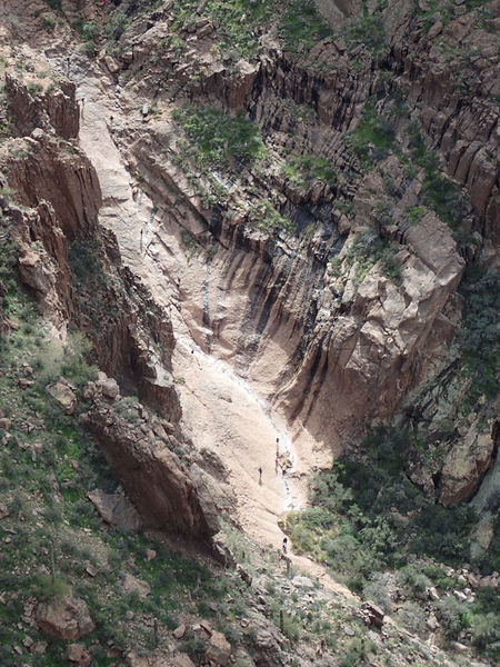 View along Siphon Draw Trail #53