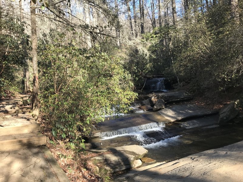 Some of the beautiful scenery along the creek.