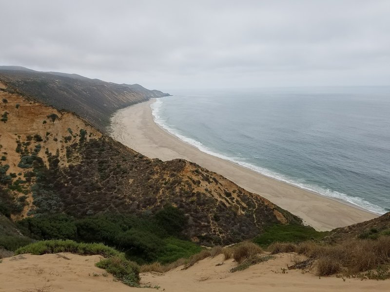 Overlooking Paradise Beach.