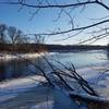 St. Croix River in winter