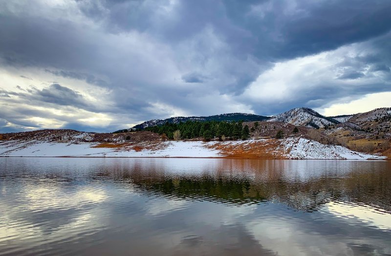 Satanka Cove, Horsetooth Reservoir. Fort Collins, Co