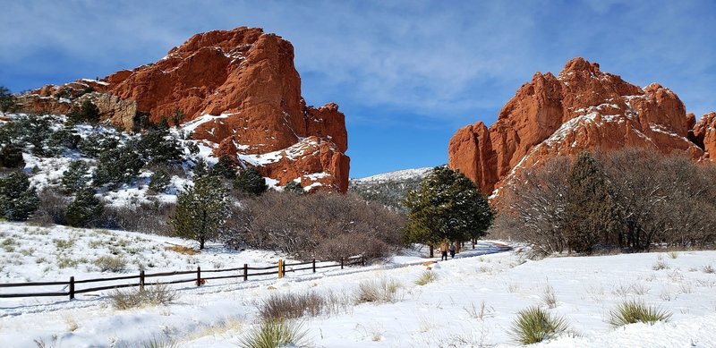 North and south gateway rock.