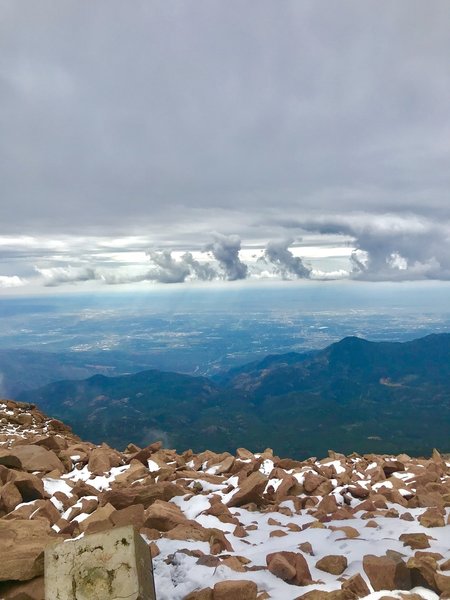 Top of Pikes Peak