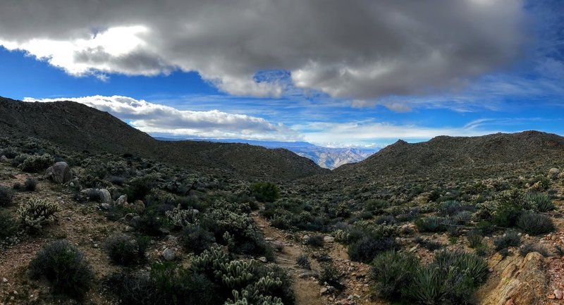 The wide plains of the high country