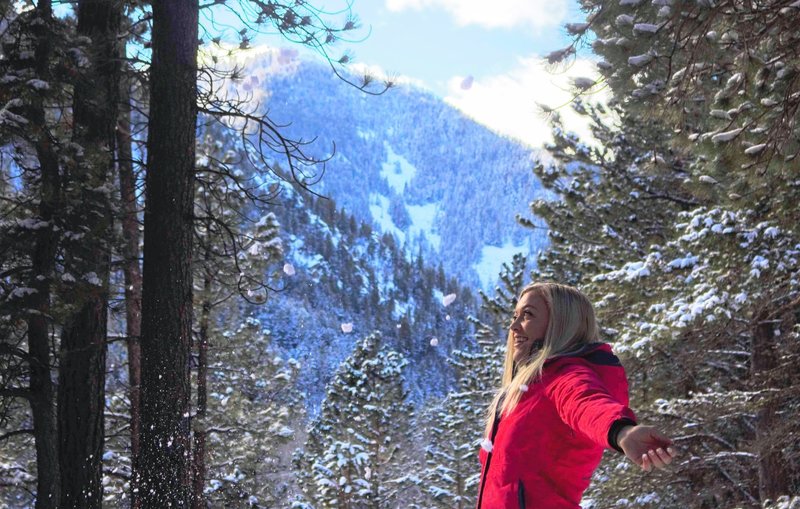 Fun trail to hike in the winter also.