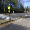 Safe road crossing of NW Maynard Road