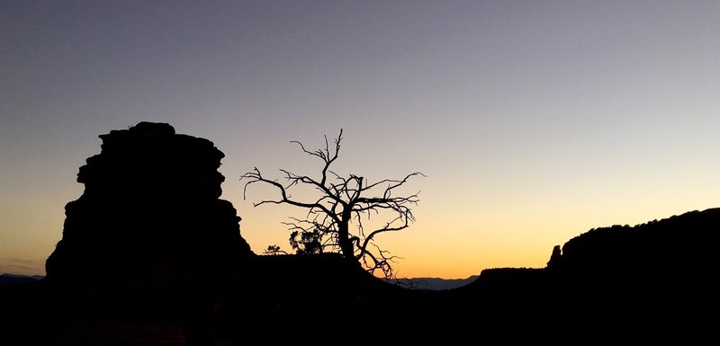 Last Light Over Sedona