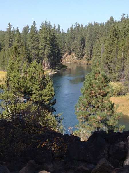 The beautiful Deschutes River