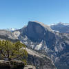 Half Dome from Yosemite Point.