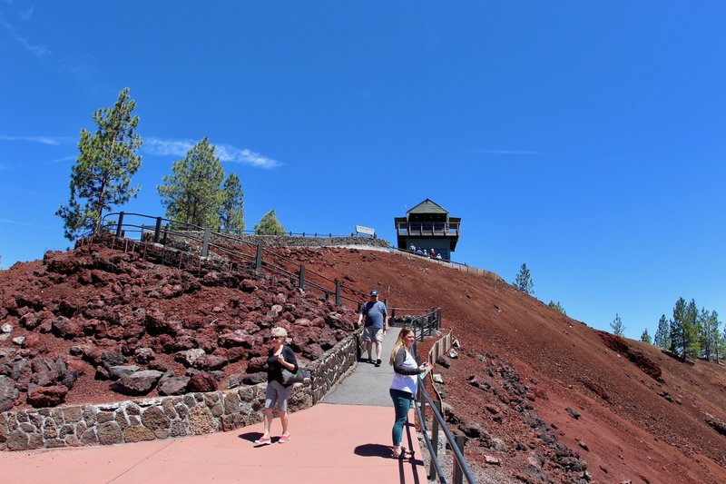 Lava Butte Lookout house.