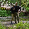 Chris and Julie breaking camp at Deer Creek