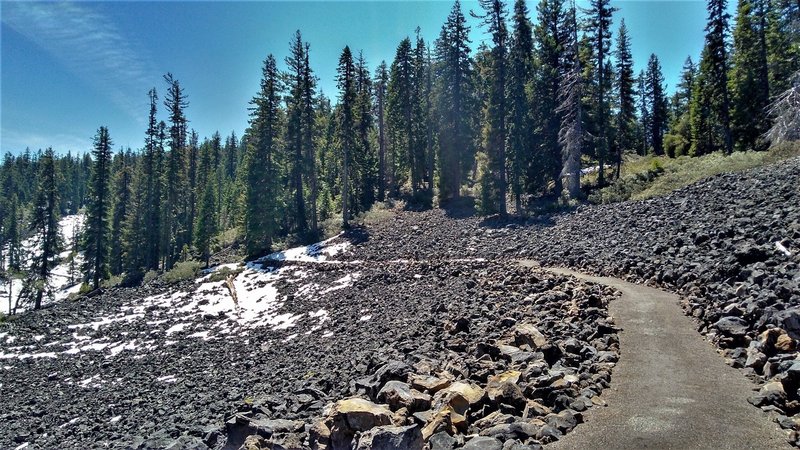 High Lakes Trail, three miles from Fish Lake, OR.