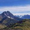 Bold Peak and Eklutna Glacier from Bleak Peak.