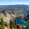 Young America Lake (front), Upper Sardine Lake (middle), and Lower Sardine Lake (back)