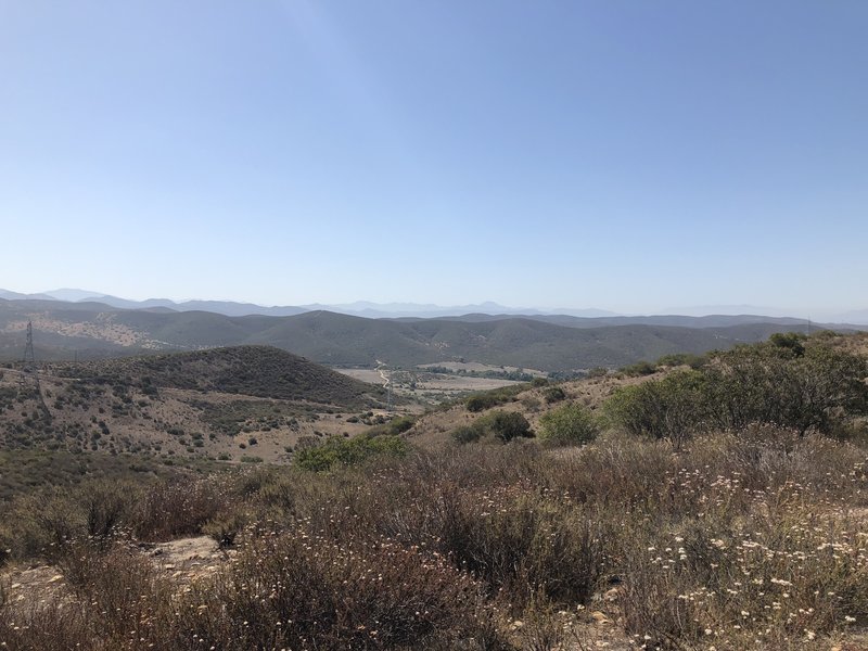 View into Sycamore Canyon.